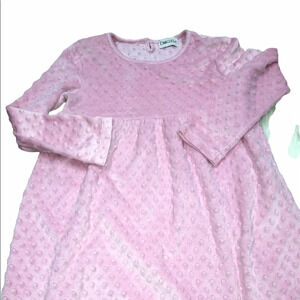 LILLY WOLLY Doodle pink soft nightgown dress size 12T